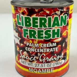 Liberian Fresh Palm Cream Concentrate (Sauce Graine / Moambe) – 27.51 oz (780 g)