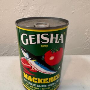 Geisha Mackerel in Tomato Sauce with Chili – 425 g (15 oz)