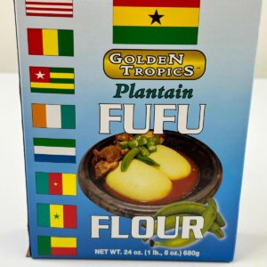 Golden Tropics Plantain Fufu Flour – Authentic African Flavor
