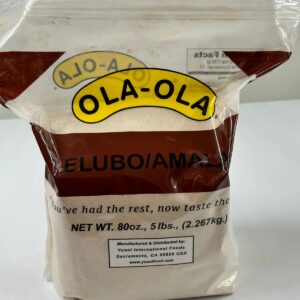 Ola-Ola Elubo (Amala) Flour – Authentic Nigerian Yam Flour