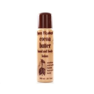 Queen Elisabeth Cocoa Butter Hand and Body Lotion – 800 ml (28 fl oz)
