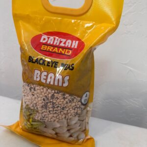 Dahzah Brand Black Eye Peas – 4 lbs (1.81 kg)