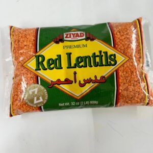 Ziyad Premium Red Lentils – 32 oz (2 lbs / 908 g)