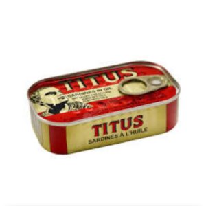 Titus Sardines in Oil – Classic Quality, Rich Flavor