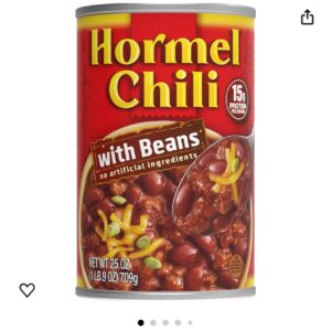 Hormel Chili with Beans – 25 oz (709g)