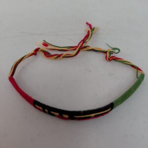 Rasta Friendship Bracelet – Handwoven Reggae Colors 🟥🟨🟩