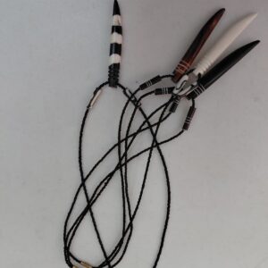 African Horn Pendant Necklaces (Assorted Designs) 🌍