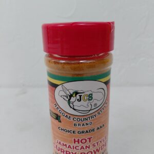 JCS Reggae Country Style Hot Jamaican Style Curry Powder (4 oz / 114 g) 🌶️🇯🇲
